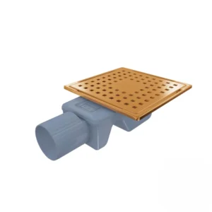 Square Trap Valtemo Perforated Cover with Golden Side Pass Wet Dry 360° MBR VFD-753315