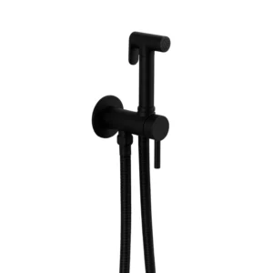 Hygienic shower set Empolo compact black matte | M839 9001&MBSP013MB