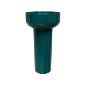 Basin Simas Balloon Menta bowl-shaped glossy with siphon holder 45cm BA01&PLCEBA||MEN