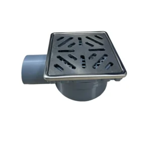 Square Trap Metline Stainless Metal Frame Hole. Cover M3 dry 10*10 cm M-10-A - (M3)