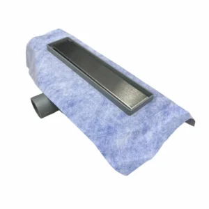Long trap Metline stainless metal frame cover for tile wet insulating tape 30cm MTLD2-30-ECO-S