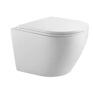 Wall-hung toilet Empolo TORNADO with flush spray P outlet white glossy 48.5*37*36.5cm MET102F