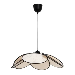 Люстра Viokef MARGARET LED 40W НАТУРАЛЬНЫЙ ЧЕРНЫЙ 70*150м 4278800
