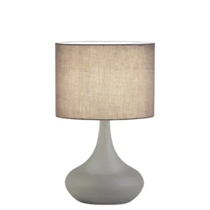 Table lamp Viokef Lana 40watt gray 30*50cm 4153000