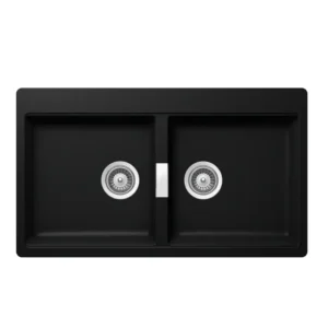 Kitchen sink Shock HORIZONT N-200 Composite Quartz CRD Double Sink PURO 86*50cm HONN2000843m860101