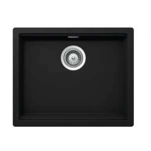 Kitchen sink Shok LAHTI N-100L Composite Quartz CRL Single Overmount ONYX 55.6*45.6cm LATN100L010DEUE61NN