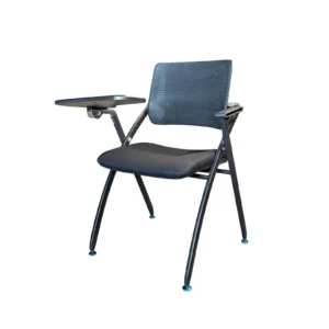 Meeting chair Miago with left armrest and adjustable backrest, black CV-B249BS-21