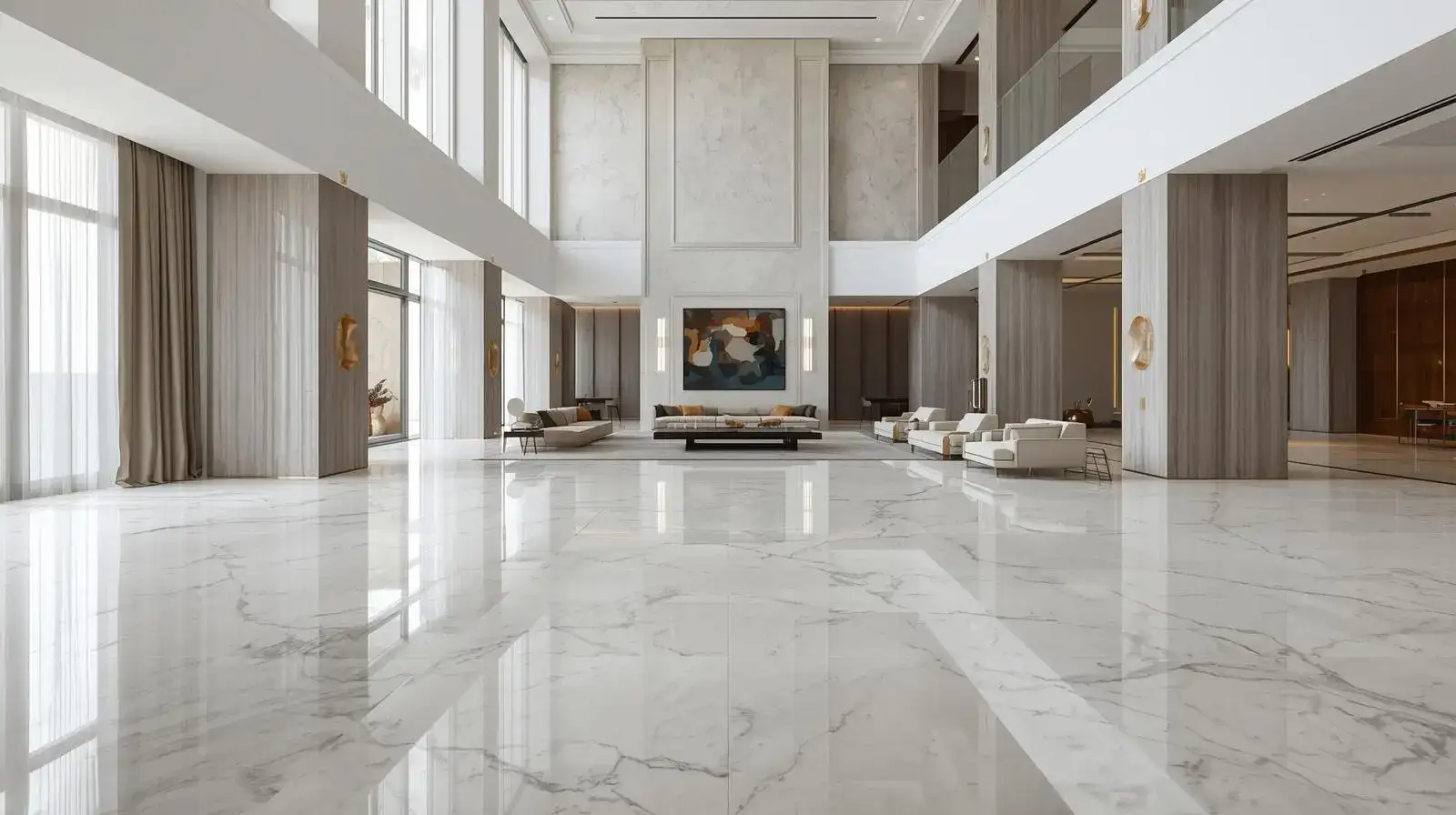 luxury large format marble slab flooring 1 1