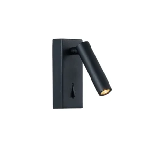 Wall lamp Viokef ZEN 4 watt black 5*12cm 4229301