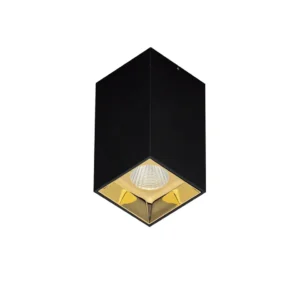 Люстра Viokef GLAM 12 Вт черно-золотая 7,5*15 см 4240501