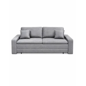 Living room sofa Gerbris Grey Grade A Davis-Cloud-97 fabric three-seater width 231*102.5*76cm W8318-Cloud-97