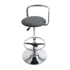 Bar stool Hongqiao swamp green 81ZP artificial leather with metal backrest height adjustment SSCM B113BS 2