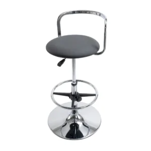 Bar stool Hongqiao swamp green 81#ZP artificial leather with metal backrest height adjustment (SS)CM-B113BS-2