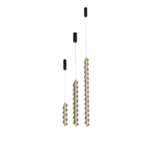 Chandelier Juncan Curvy Acrylic Metal D11*H60cm MD8009-H60