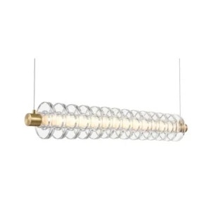 Chandelier Juncan Horizontal Coil Acrylic Metal L120*W11*H150cm MD8009-L120