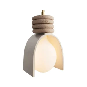 Chandelier Juncan Light Gray Acrylic E27 12.5*H18cm D8372-GREY