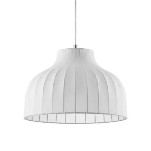 ჭაღი Juncan თეთრი აბრეშუმის E27 50*33სმ MD6553-50*33