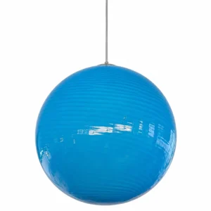 Chandelier Juncan blue glass E27 D30cm MD6531-BLUE