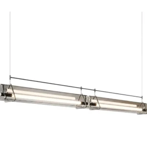 Chandelier Juncan horizontal metal glass acrylic 150cm MD2305