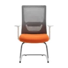 Office chair Gojo Carrot color Grey plastic backrest Fixed legs 576497cm N611C