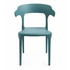 Plastic chair Miago Blue Polypropylene Rounded backrest pp-740/BLUE
