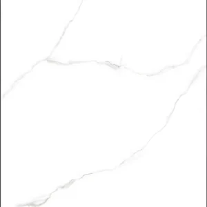 Floor and wall tiles Arezzo white with dark veins glossy 60*60 sq.m AR63113