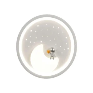 Ceiling lamp Kids Lighting Gray Cosmonaut 48*48*10cm MD21039