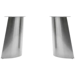 Table legs Miago titanium glossy T24-957