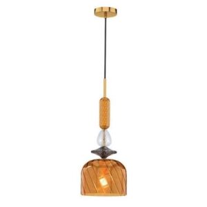 Chandelier Viokef GLORIAL 40 Watt Orange 150*20cm 4312101