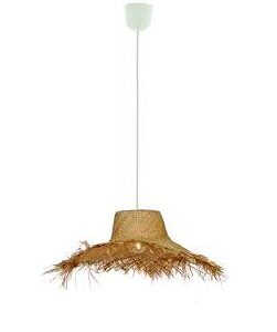 Chandelier Viokef TETRA 60 Watt Straw 120*60 cm 4211800